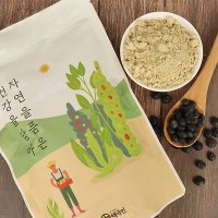 국산 쪄서볶은 서리태가루 분말 500g