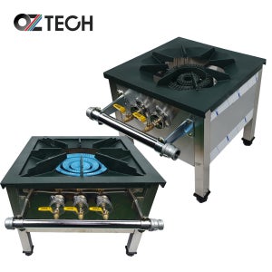 오즈테크 업소용 가스렌지 낮은렌지 LPG 450 1세대 페인트