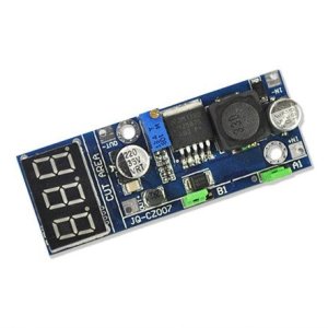 LM2587 승압형 DC/DC 변환 모듈 with FND 표시기