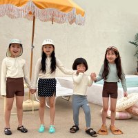 ★sale★에이마켓 하프 레깅스(겨자 S) /남아 여아 유아 아기 수영복바지 워터레깅스