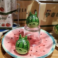 이웃집 토토로 야채가게 수박 토토로 키 링 / GHIBLI totoro water melon key ring