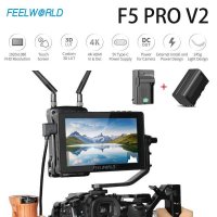 프리뷰 모니터 필월드F5 Pro V2 5.5 인치 터치 스크린 DSLR 카메라 필드 모니터 LUT 4K HDMI 전송 LED