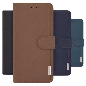 더 사라 이중 포켓 가죽 카드수납 다이어리 케이스 LG Q70 Q730