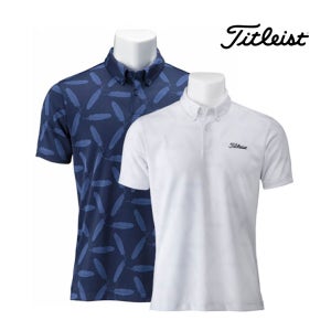 타이틀리스트 남성 알바트로스 자카드 폴로 셔츠 TSMC2212