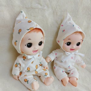 바늘하나 똘랑이 옷 슈트+요정모자