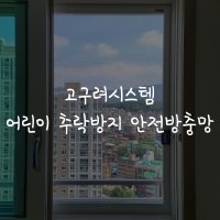 [고구려시스템] 어린이 추락방지 안전방충망 (방문견적 실측비)