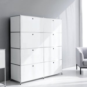 모듈 미드 센츄리 모던 SIMPLIE 4x2 수납장 8문 BC102 마켓비