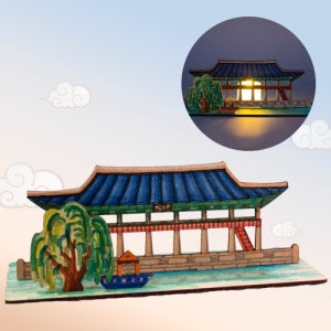 [미술샘 DIY MDF 경회루] 우드공예 유치원 초등만들기