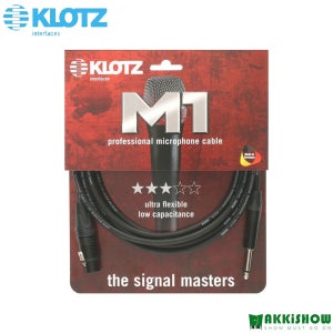 KLOTZ 클로츠 마이크 케이블 M1FP1N M1 PROFESSIONAL (XLR-TS)
