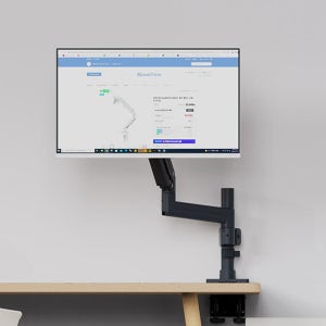 마운트뷰 MV-PM001 초 고중량 모니터암 싱글 60인치 네이비