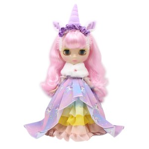 blythe 브라이스 유니콘 요정 코스튬 드레스 블라이스 의상