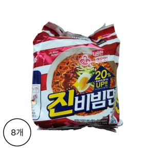 오뚜기 진비빔면 156g x 8봉