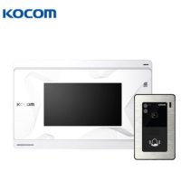 설치무료 코콤 K2S VP-70CW 초인종포함 7인치화면 KOCOM 기축 원룸 빌라 아파트 주택 4선디지털 비디오폰