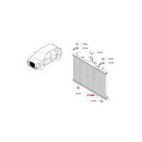 뉴 QM5 2.0 가솔린 라디에이터 214008122R 르노코리아 순정 부품 용품 몰
