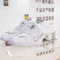 마틴 로즈 x 나이키 우먼스 샥스 MR4 뮬 화이트 Martine Rose x Nike Shox MR4 (DQ2401-100)