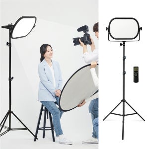 개인 방송 장비 뷰티 유튜버 여캠 릴스 조명 지속광 삼각대 비디오라이트 세트