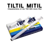 TILLTILL MITIL 틸틸미틸 일회용 휴대용 담배 필터 니코틴 타르 제거 필터