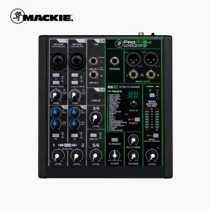 MACKIE 맥키 ProFX6v3 6채널 오디오 아날로그 믹서 USB 오디오 인터페이스