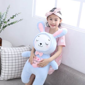 곰토끼 봉제 부드러운 잠자는 귀여운 꿈나라 쿠션인형 선물