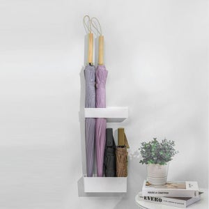 벨크로 부착식 현관 우산꽂이 우산 정리 거치대