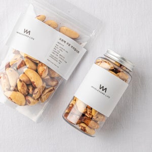 (10개이상 5%할인) 세척후 매일아침 구운 브라질너트 210g 햇 브라질넛 브라질넛트