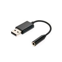 Coms USB 오디오 컨버터 AUX 이어폰 젠더 BD744