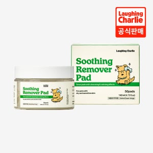 래핑찰리 강아지 눈물자국 눈물냄새 수딩 리무버 패드 50매