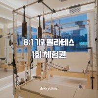 [호호필라테스/분당서현] 8:1 필라테스 1회 체험권