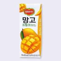 롯데칠성음료 델몬트 망고 드링크 190ml 48개입