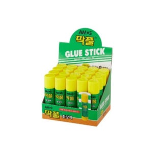 아모스 딱풀 15g 1박스 20개입 1갑 고체풀 1통