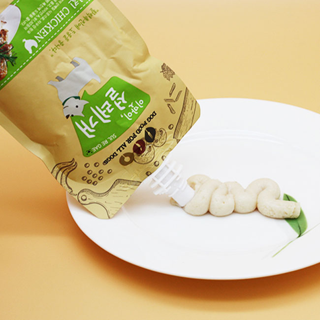 설레개 강아지 츄르 치킨 85g 짜먹는 간식 대용량