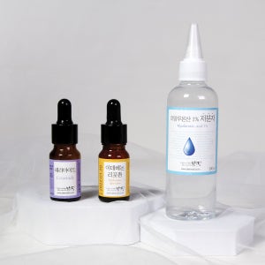 맑을담 찐 이데베논 고영양 탄력 앰플 만들기 4종 키트 + 수분 크림 90ml