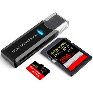 머큐리 USB 3.0 SD 카드 멀티 리더기 블랙