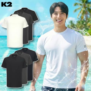 K2 1+2 반팔 냉감 티셔츠 기능성 라운드 남녀공용 단체복 등산 쿨