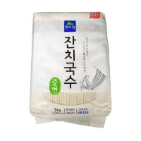 면사랑 잔치국수 중면 3kg / 실온 소면 사리면