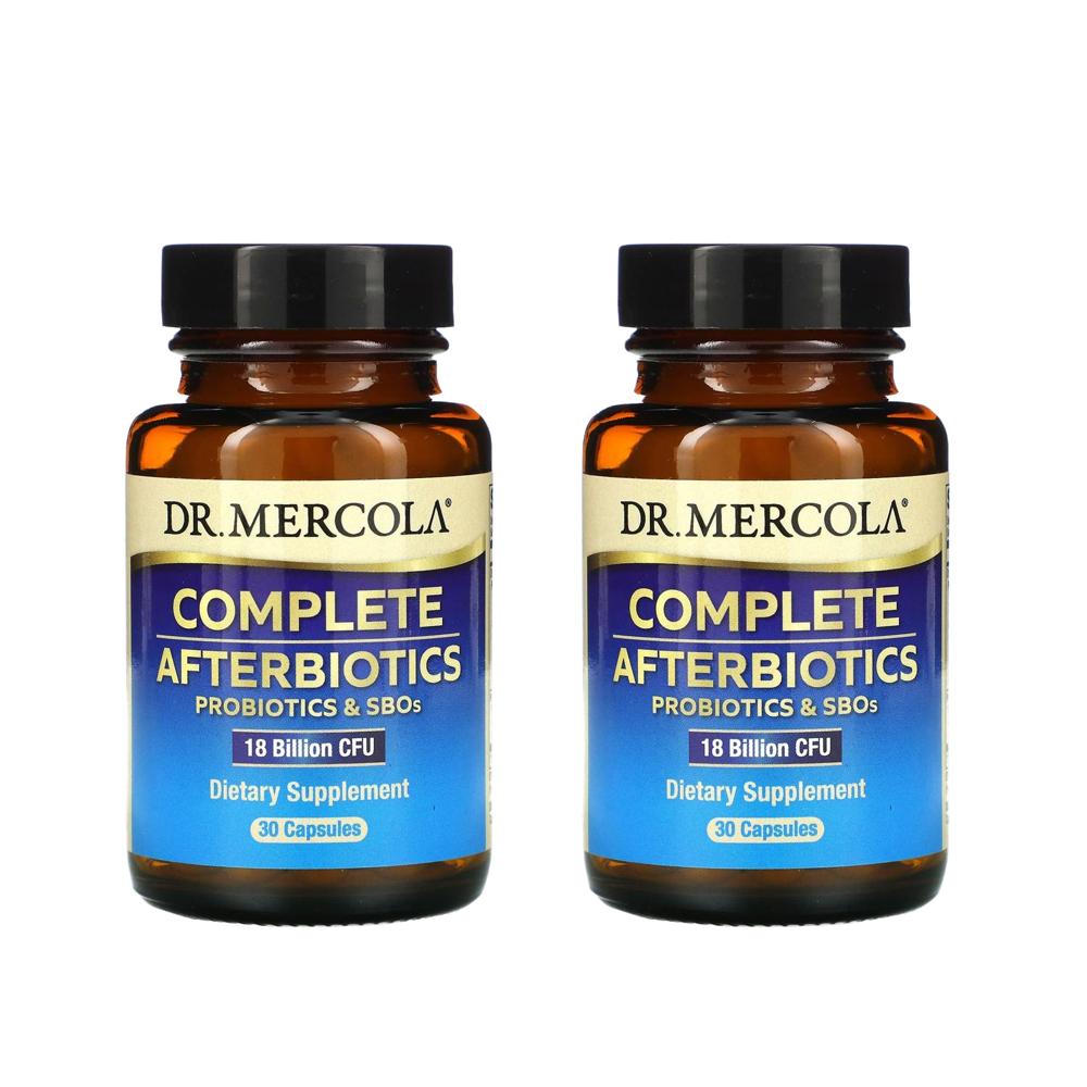 <b>Dr. Mercola</b> Complete Afterbiotics 180억CFU 30캡슐 x2팩