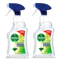 영국 Dettol 데톨 향균 다목적 세정제 세제 클리너 스프레이 라임민트 750ml 2팩