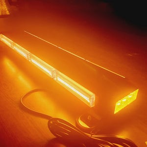 우리파파 12v 24v LED 자석 경광등 싸이키 트럭 굴착기 작업차량 지게차 STR-04