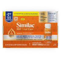 시밀락 액상 분유 237ml 24팩 센시티브 Similac 360 Total Care Sensitive Infant Formula, Ready to Feed