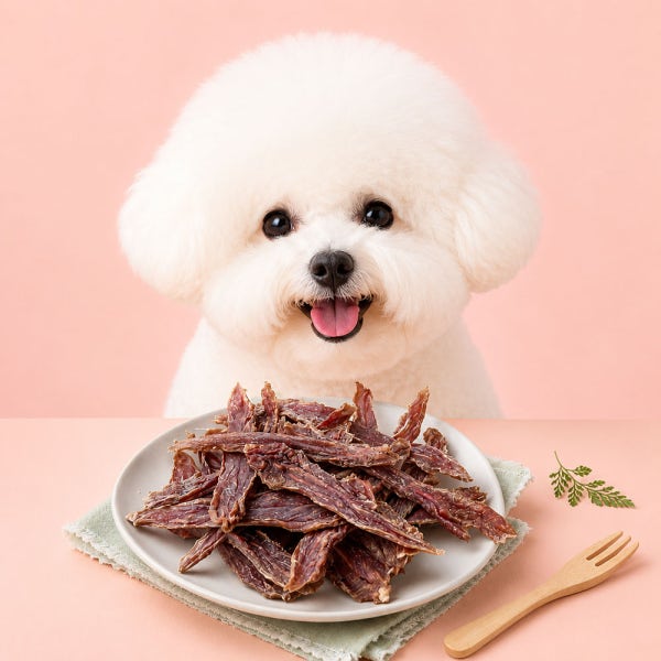 강아지 수제간식 오리고기 육포 100g 프리미엄 간식 42종