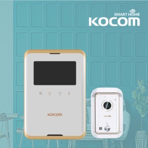 코콤 비디오폰 K6B VP-R431E 아파트 월패드 인터폰 교체 설치