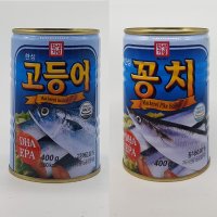 한성 꽁치 고등어 400g / 꽁치 통조림 / 고등어 통조림