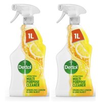 영국 Dettol 데톨 향균 다목적 세정제 세제 클리너 스프레이 시트러스 1L 2팩