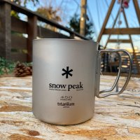 스노우피크 티타늄 더블 머그 450 snow peak MG-053R