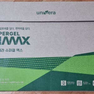 유니베라 남양알로에 슈퍼겔W 맥스피 1000g(971ml) x12병 장건강