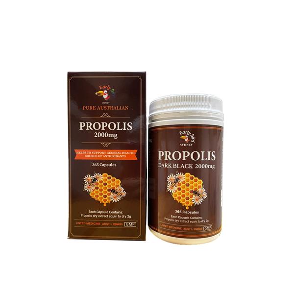 (호주직배) 얼리버드 <b>프로폴리스</b> 2000mg 365캡슐 Early Bird <b>propolis</b> 2000