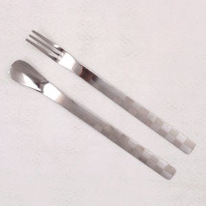 체크 티스푼 10P
