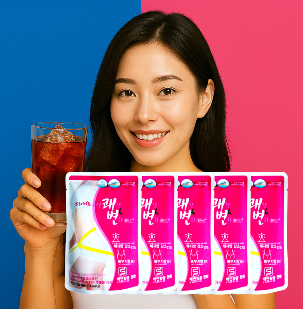 식이섬유 음료 다이어트 상쾌한변화 플러스 5포