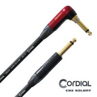 Cordial CSI 독일제 기타 & 베이스 사일런트 케이블 3m (CSI-3PR / BK)