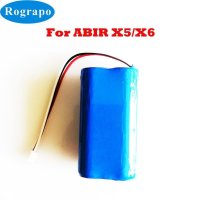 새로운 3400mAh 리튬 이온 배터리 팩, ABIR X5, X6, X8 로봇 진공 청소기 부품 액세서리 용